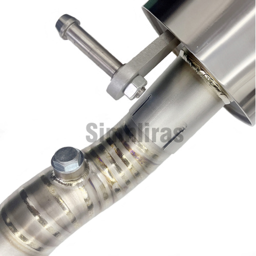 10-15 Ferrari 458 Spinnen-Titan-Katzen-Auspuffspitze