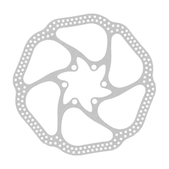 HS1 160mm Mountain Bike Disc Brake Rotor 6-Bolt 44mm BCD MTB Brake Disc with Bolts Bicycle Parts