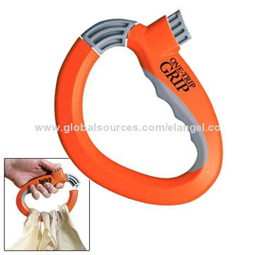 Bag Handle with One Trip Grip, Safely Secures Bags