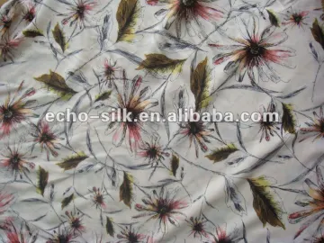 printing silk/cotton cloth for lady's dress