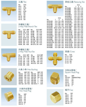 Brass Thread Fittings 