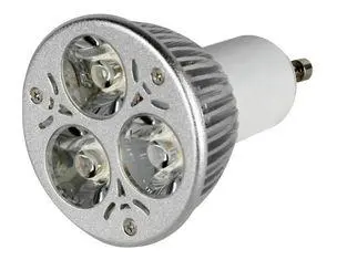 High Power Cree 3W Gu10 LED Spotlights Warm White For Indoo