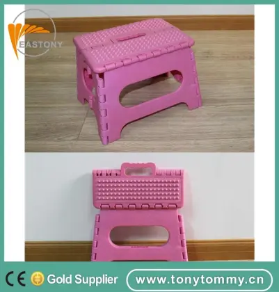 The lightweight foldable step stool