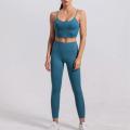 Fitness Yoga Apparels Kvinnor Gym Wear Set