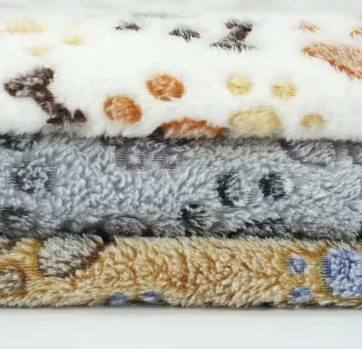 printed coral fleece fabric for nightgown