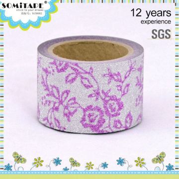 Writable Glitter Stationery Sticky Tape For Diy Hand-Made Art Working