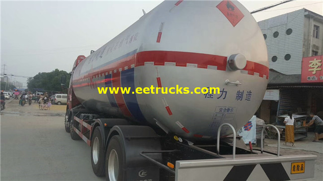 12 Wheel 36cbm Propane Transport Tankers