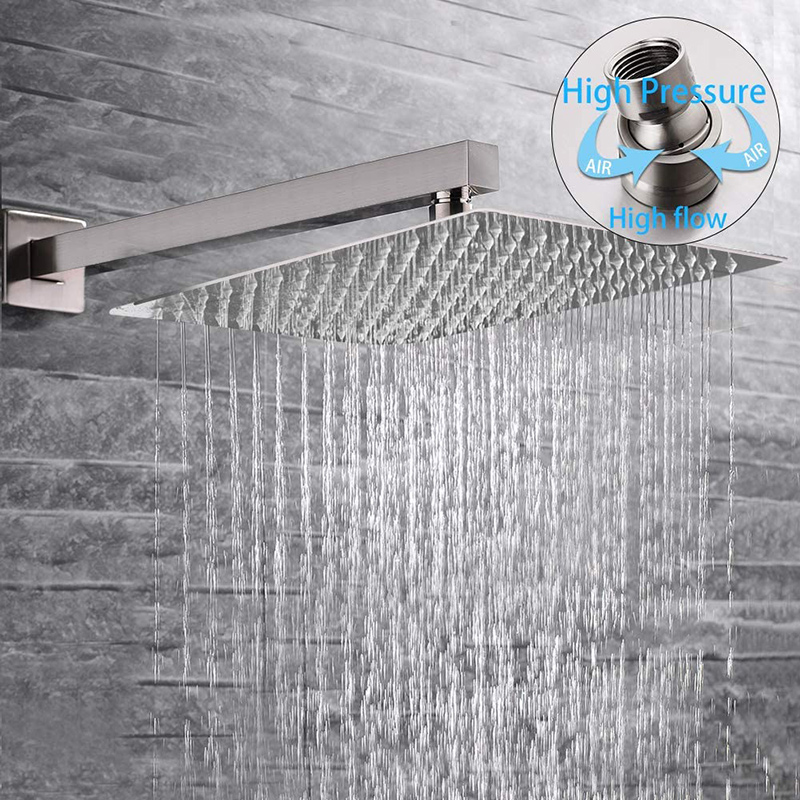 Brushed Nickel Shower System Bathroom Best Shower Faucets