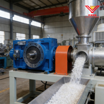 Reductor montado en línea de esmalte azul