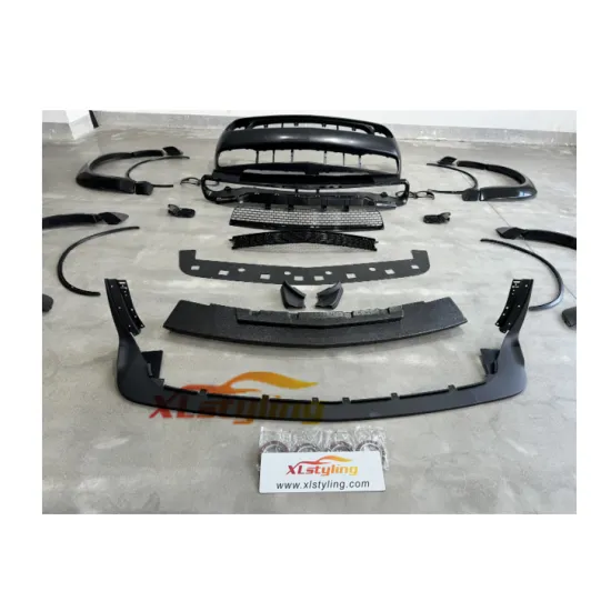 High Quality Demon Front Bumper with Wide Fender Flares for Dodge Challenger 2015-2023 PP Car Bumpers