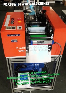 Cheapest Automatic 3Ply Disposable Face Mask Making Machine