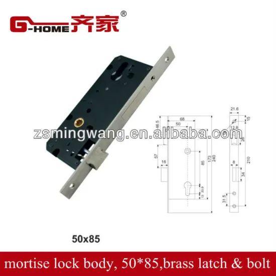 5085 european standard mortise lock with high quality