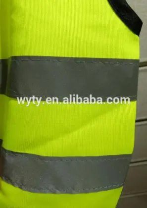 cycling reflective vest kids knitted safety vest