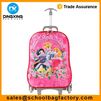 Girls Trolley Bag Kids trolley bag 3D Trolley bag
