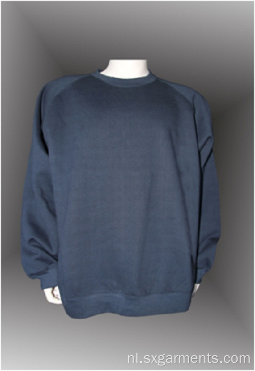 Heren 70% katoen 30% polyester fleece top