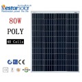 100W solar panel poly 18V 36 cells