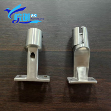 Componentes fijos de pasamanos de acero inoxidable para autobuses.