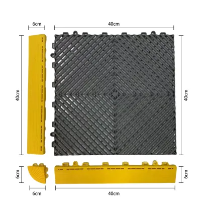 PP Garage Car Wash Floor Tiles