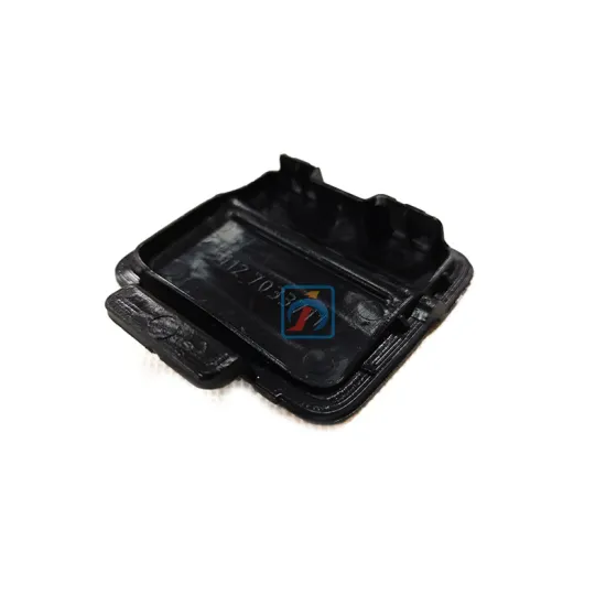 Black Plastic Rear Bumper Trailer Cover for BMW 5 Series E60 2003-2010