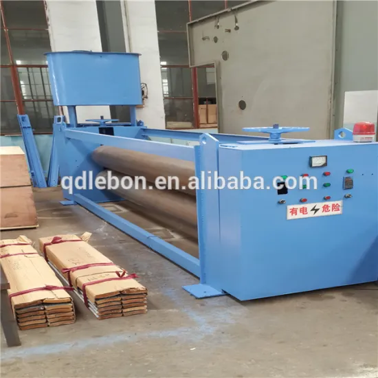 Nonwoven three roller calender ironing machine