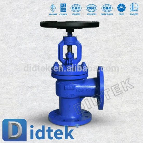 Didtek Underground High Quality DIN Bronze Angle Globe Valve