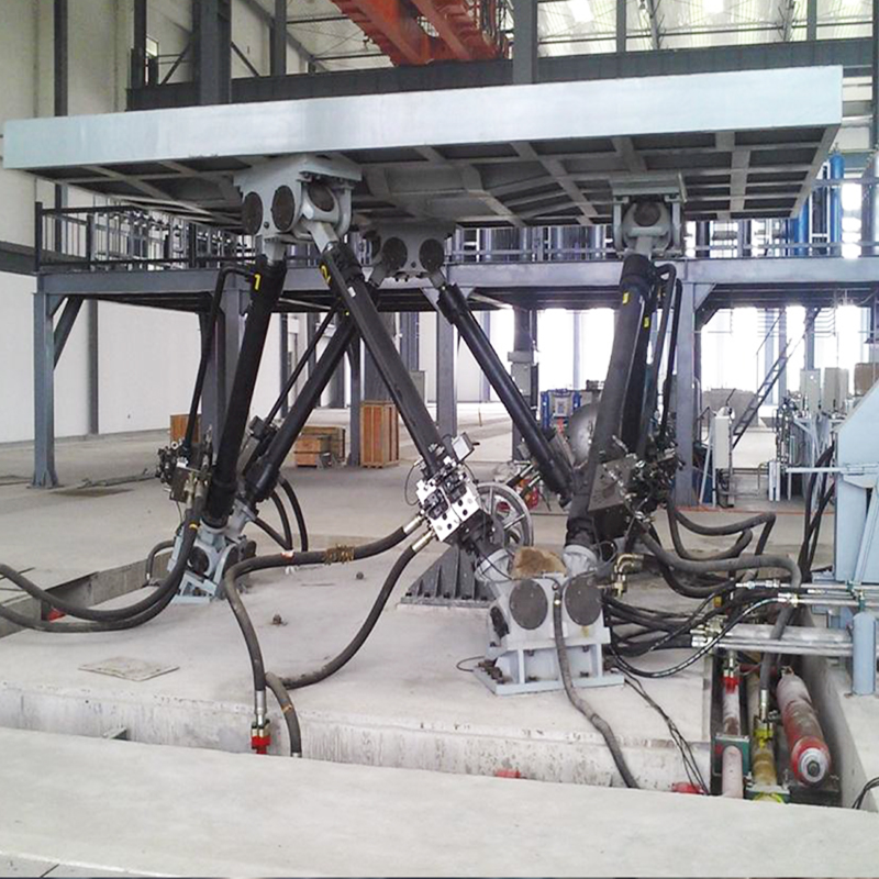 6 degrees of freedom flight simulator platform