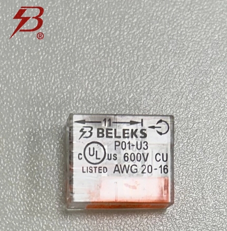 mini push in wire connector for panel light