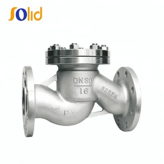 Carbon Steel/SS Flanged Lift Check Valve DN80 PN16