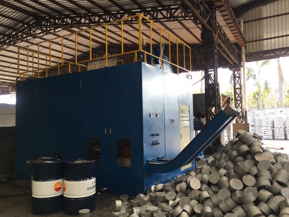 High Output Aluminium Shavings Block Making Press Machine