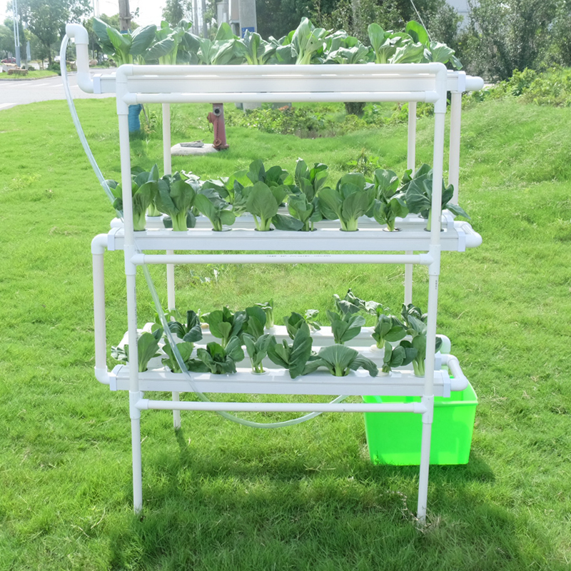 PVC Vertical Nft Indoor hydroponic growing equipment