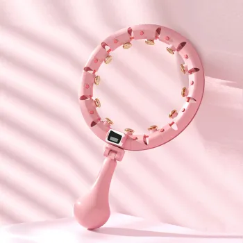 IN STOCK: New Fashion Wholesale Pink Quality Smart Hula Hoop for Adults