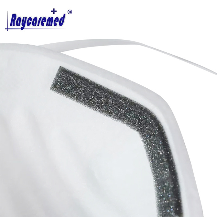 RM05-007 NIOSH N95 Respirador de máscara de poeira de segurança descartável