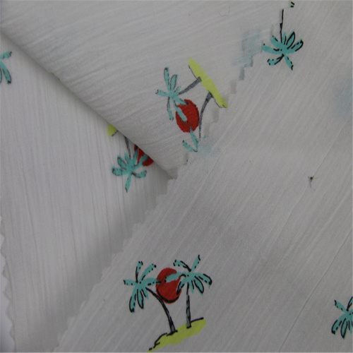 Bomull Rayon Blended Printed Crepe
