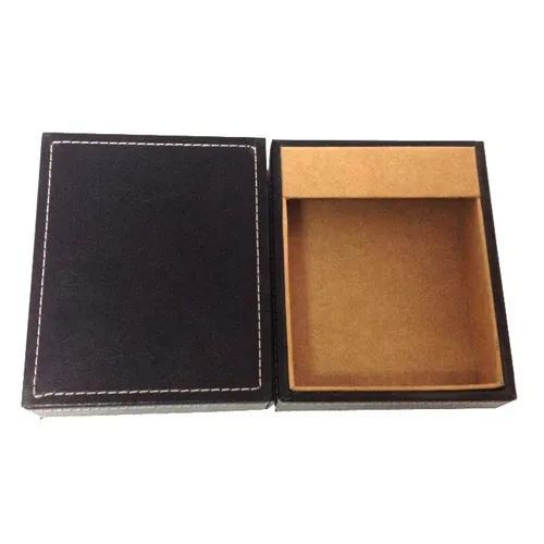 Kraft Paper Leather Packaging Box for Wallet