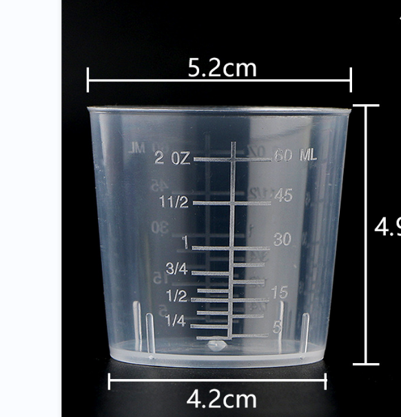 Medikamentmessung Tasse 30 ml / 50 ml / 60 ml