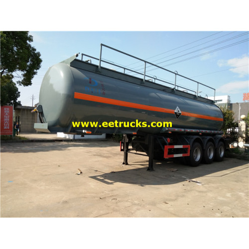 28cbm Tri-axle Corrosive Liquid Tank Trailers