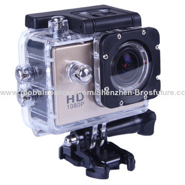 Helmet Camera, FHD 1,080P at 60fps, 60m, Waterproof Gopro Equivalent, Good Price