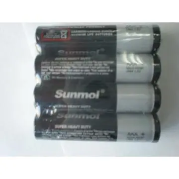 1.5V UM-4 R03 AAA Carbon Zinc battery