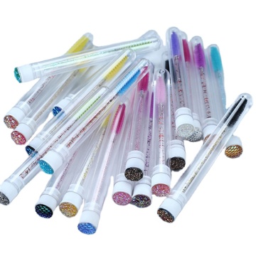 High Quality Crystal Double Diamond Lash Wand with Logo