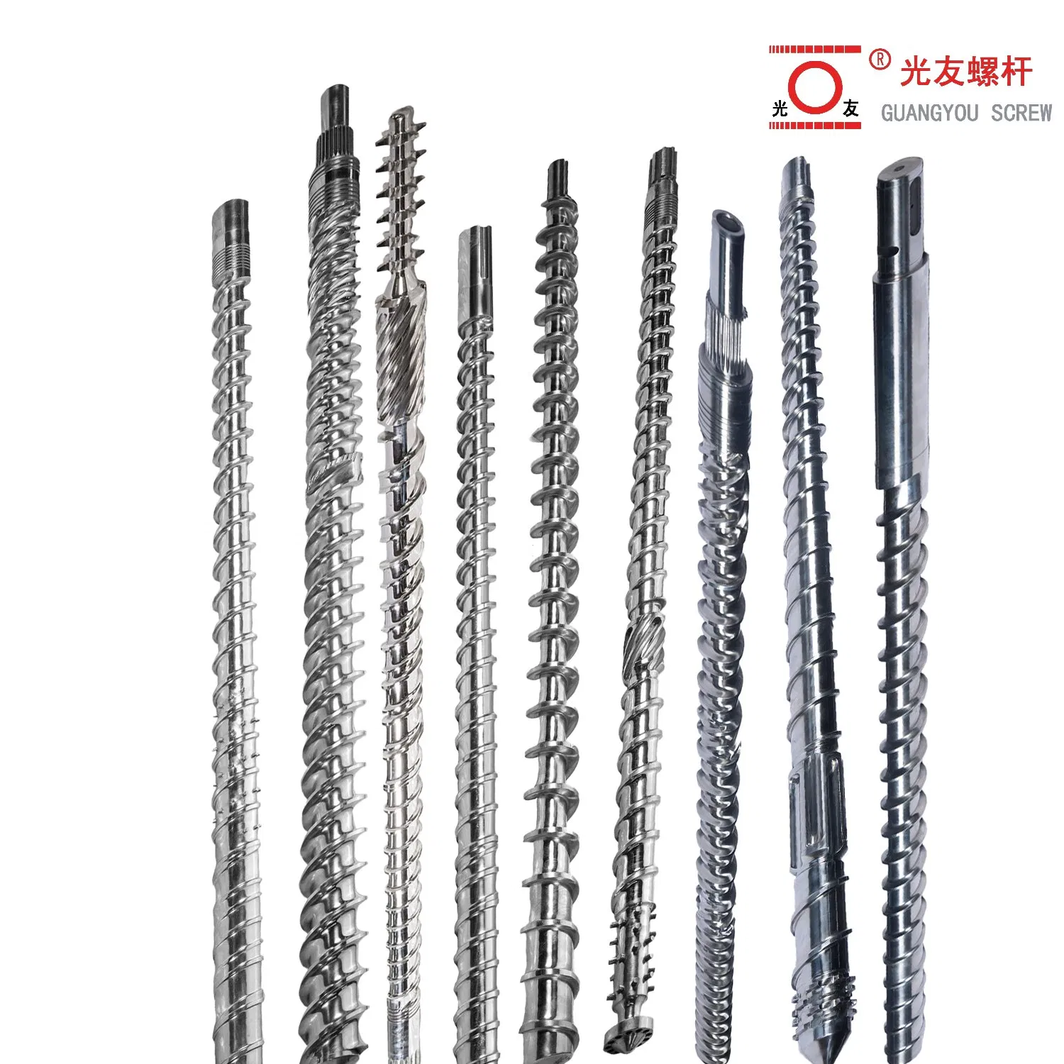 বাইমেটালিক ফুড-গ্রেড পিএস একক স্ক্রু এক্সট্রুডার ব্যারেল