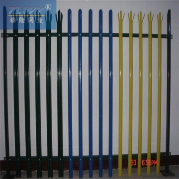 PVC palisade fencing