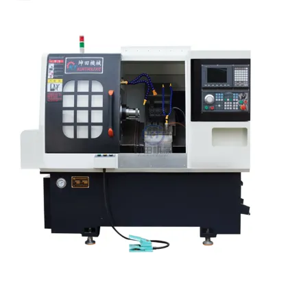 KTS-25 China High Precision CNC Lathe with Kuntian Mori Seiki Slant Bed and Linear Guide Way