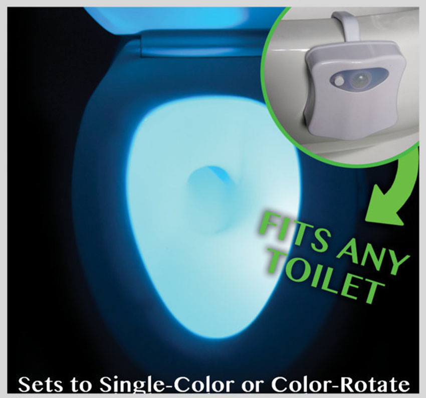 Body Sensing Automatic Led Motion Sensor Night Lamp Toilet Bowl Bathroom Light Waterproof Backlight For Wc Toilet Light #43