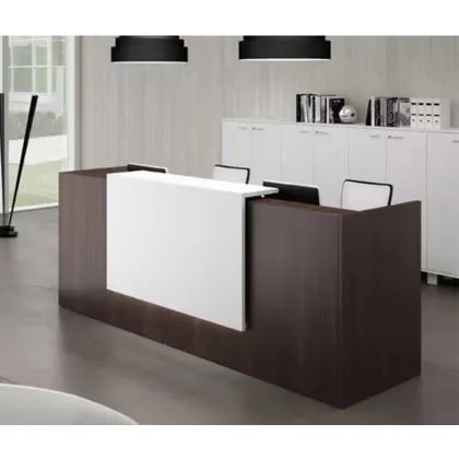 High Quality Wooden Reception Desks for Offices, Hotels, and Hospitals