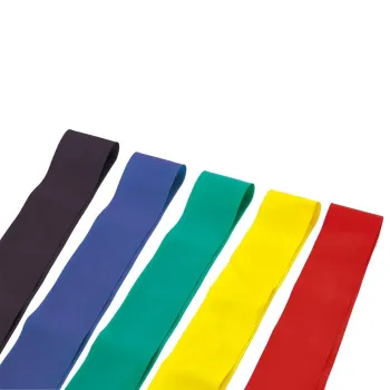 Custom Logo Elastic Gym Fitness Bands: Non-Slip Latex and TPE Resistance Loops for Home Exercise