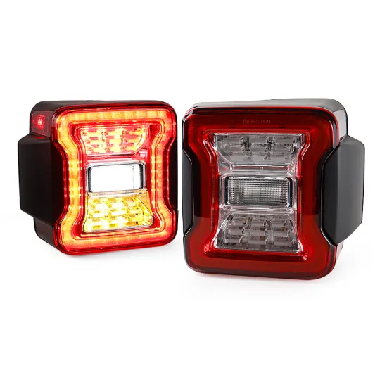 LED Tail Lights with Turn Signal Reverse Brake Light for Jeep Wrangler JK/JKU 2007-2017