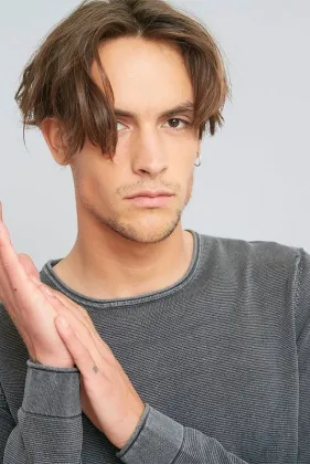 Men′s Pullover Garment Dye Vintage Sweatshirts Top