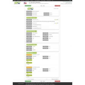 Frigorífico USA Importar Datos