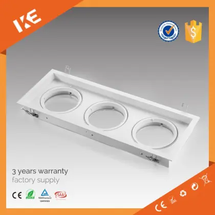 flexible frame matching 3000k 4000k 5000k led grille light bar, led grille light fixture, white grille light kit