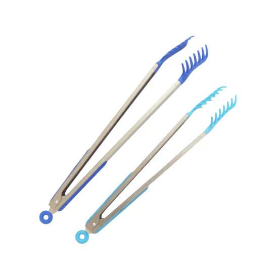 Set Of 2 Feeding Kitchen locking tongs set